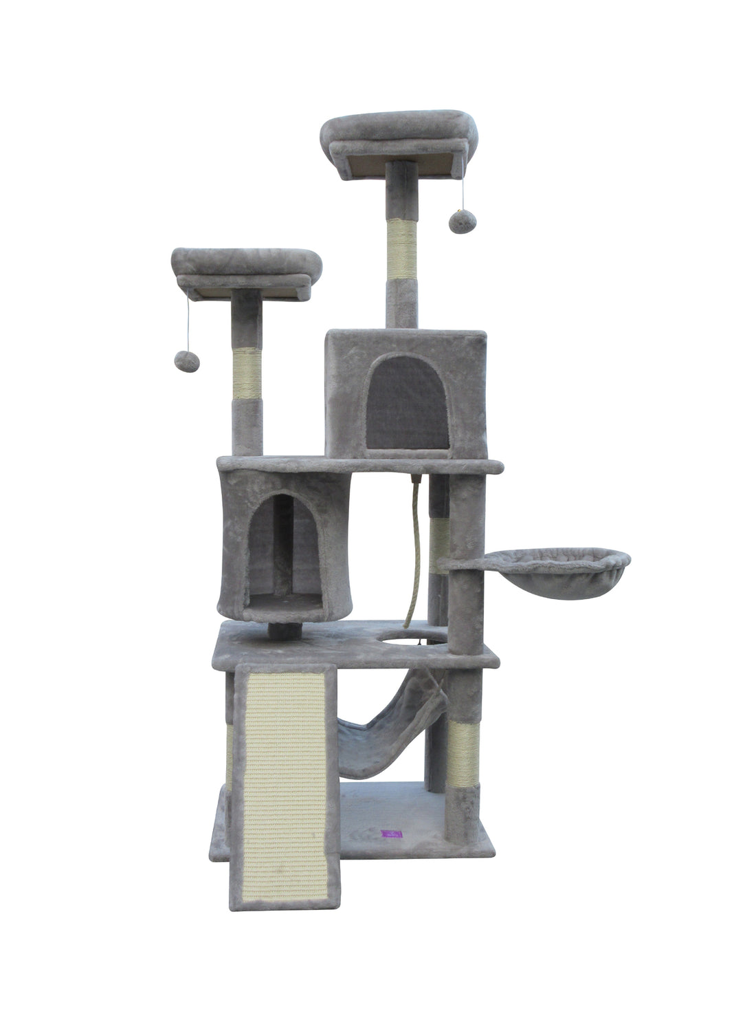 YES4PETS Large Cat Scratching Post Tree Scratcher Pole-Little Grey-Cat Trees-PEROZ Accessories