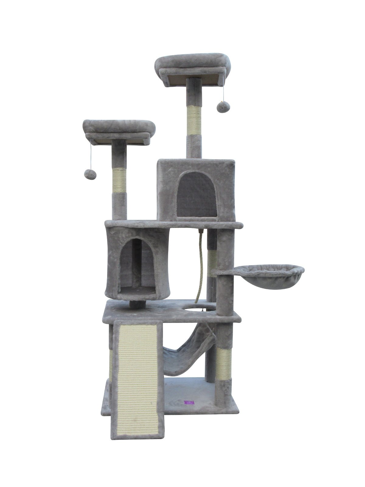 YES4PETS Large Cat Scratching Post Tree Scratcher Pole-Little Grey-Cat Trees-PEROZ Accessories