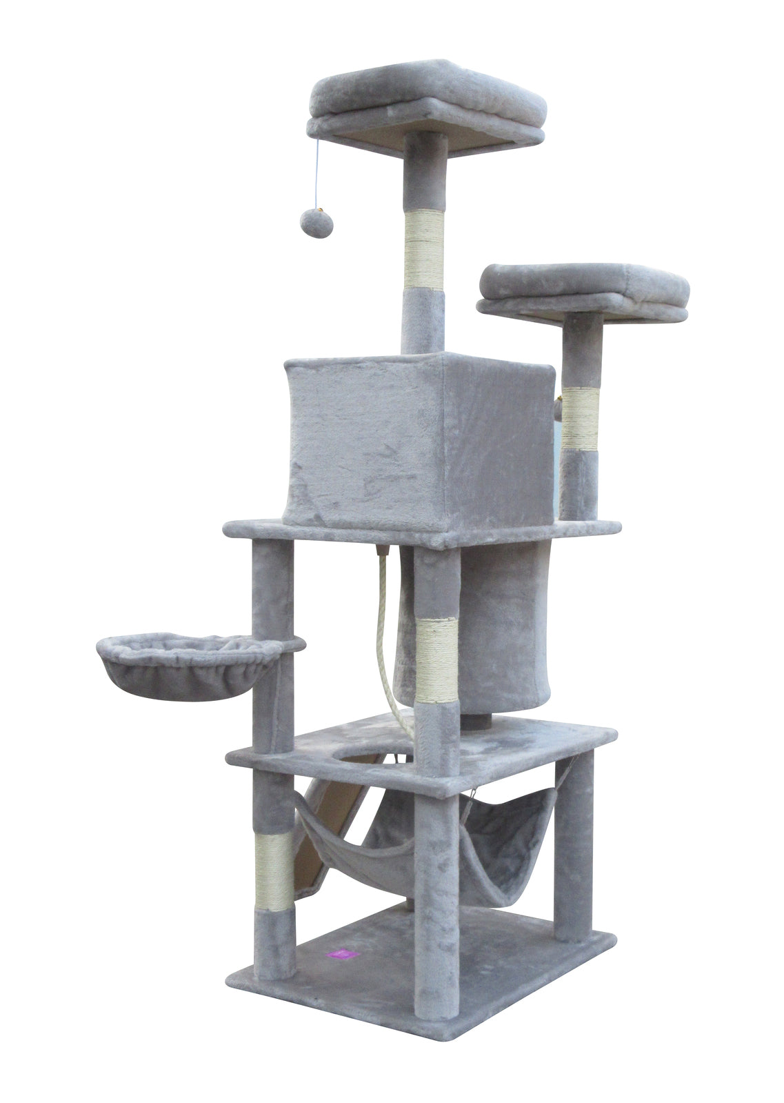 YES4PETS Large Cat Scratching Post Tree Scratcher Pole-Little Grey-Cat Trees-PEROZ Accessories