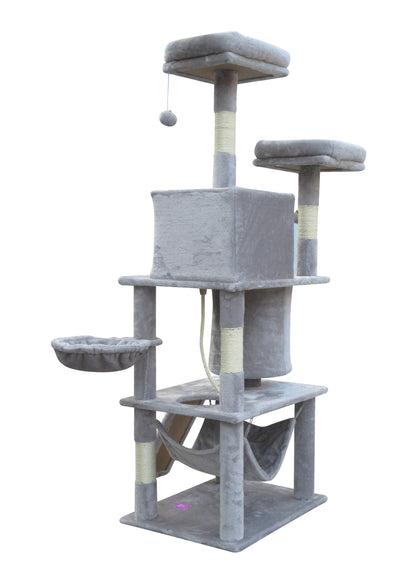 YES4PETS Large Cat Scratching Post Tree Scratcher Pole-Little Grey-Cat Trees-PEROZ Accessories