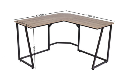 YES4HOMES Corner Computer Desk, Sturdy Home Office Gaming Desk for Laptop, Modern Simple Style Writing Table, Multipurpose Workstation-Home &amp; Garden &gt; Home Office Accessories-PEROZ Accessories
