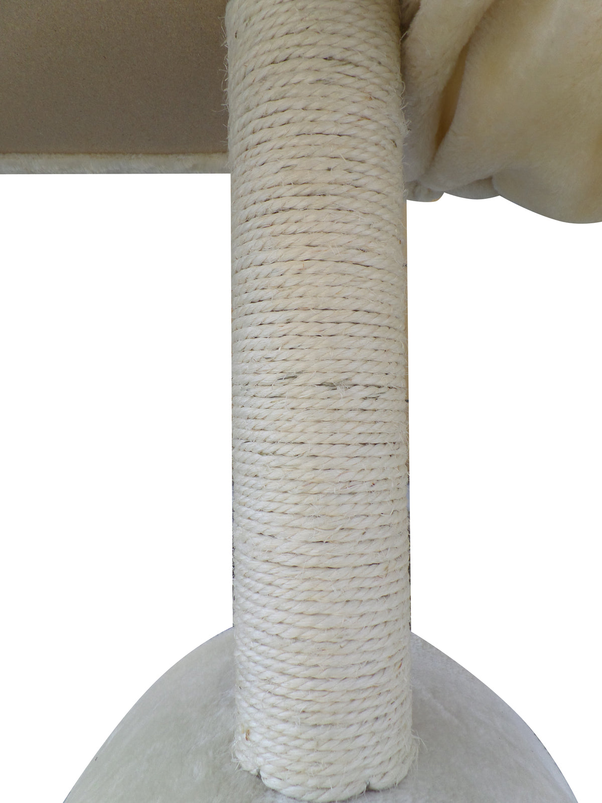 YES4PETS 100 cm Beige Cat Scratching Post Tree Scratcher House-Pet Care &gt; Cat Supplies-PEROZ Accessories