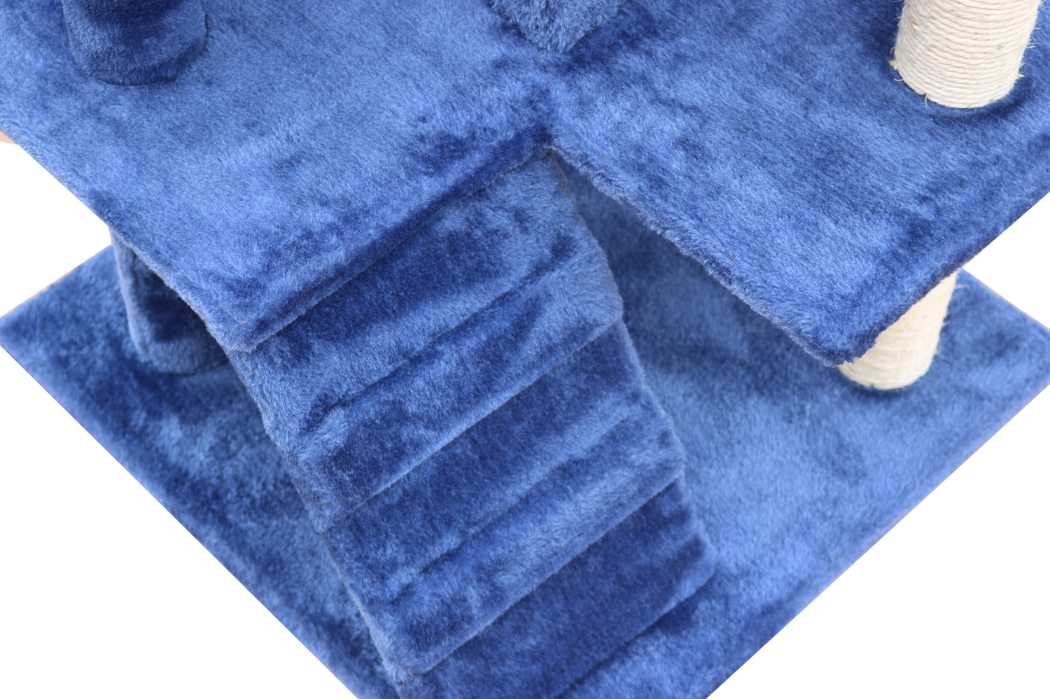 YES4PETS 130 cm Blue Cat Scratching Post Tree Scratcher Pole-Blue-Pet Care &gt; Cat Supplies-PEROZ Accessories