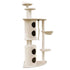YES4PETS 170cm XL Multi Level Cat Scratching Post Tree Post House Tower-Beige-Cat Trees-PEROZ Accessories