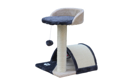 YES4PETS 50 cm Cat Scratching Post Tree Scratching Pole Climbing Post-Grey-Cat Trees-PEROZ Accessories