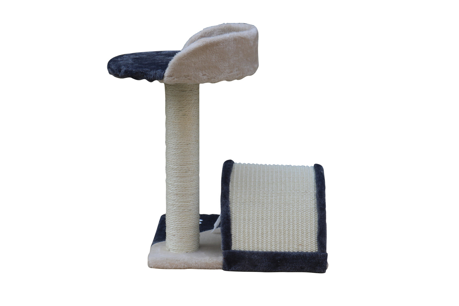 YES4PETS 50 cm Cat Scratching Post Tree Scratching Pole Climbing Post-Grey-Cat Trees-PEROZ Accessories