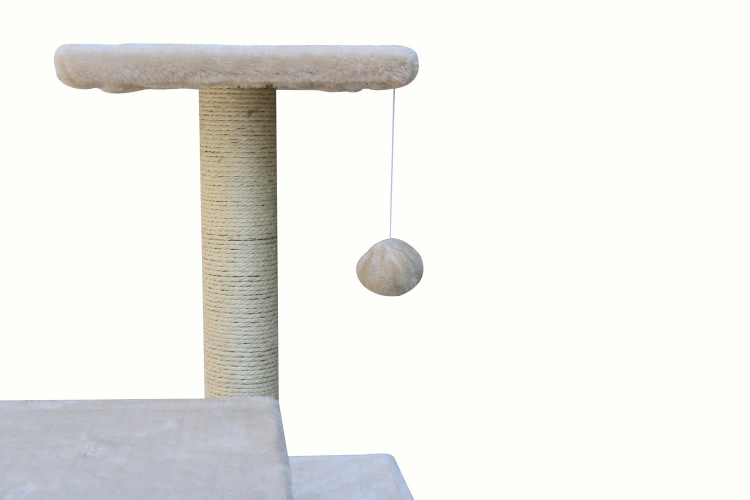 YES4PETS 71cm Beige Cat Scratching Tree Scratcher Post Pole Furniture Gym House-Cat Trees-PEROZ Accessories
