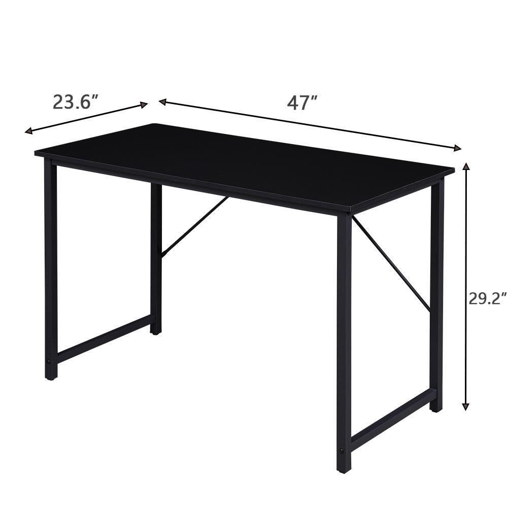 YES4HOMES Computer Desk, Sturdy Home Office Desk for Laptop, Modern Simple Style Writing Table, Multipurpose Workstation-Home &amp; Garden &gt; Home Office Accessories-PEROZ Accessories