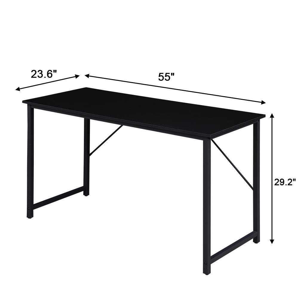 YES4HOMES Computer Desk, Sturdy Home Office Gaming Desk for Laptop, Modern Simple Style Writing Table, Multipurpose Workstation-Home &amp; Garden &gt; Home Office Accessories-PEROZ Accessories