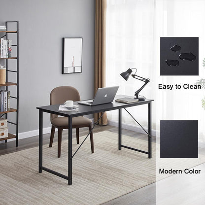 YES4HOMES Computer Desk, Sturdy Home Office Gaming Desk for Laptop, Modern Simple Style Writing Table, Multipurpose Workstation-Home &amp; Garden &gt; Home Office Accessories-PEROZ Accessories