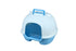 YES4PETS Portable Hooded Cat Toilet Litter Box Tray House with Handle and Scoop Blue-Pet Care > Cat Supplies-PEROZ Accessories