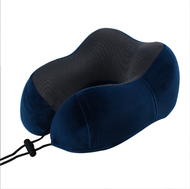 U-shaped Travel Memory Foam Rebound Pillow Sleeping Pad Neck Support Headrest-Health &amp; Beauty-PEROZ Accessories