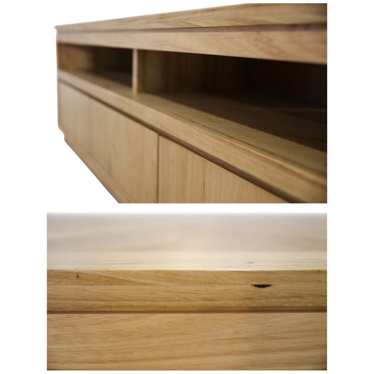 Rosemallow ETU Entertainment TV Unit 185cm 3 Drawer Solid Messmate Timber Wood-Entertainment Unit-PEROZ Accessories