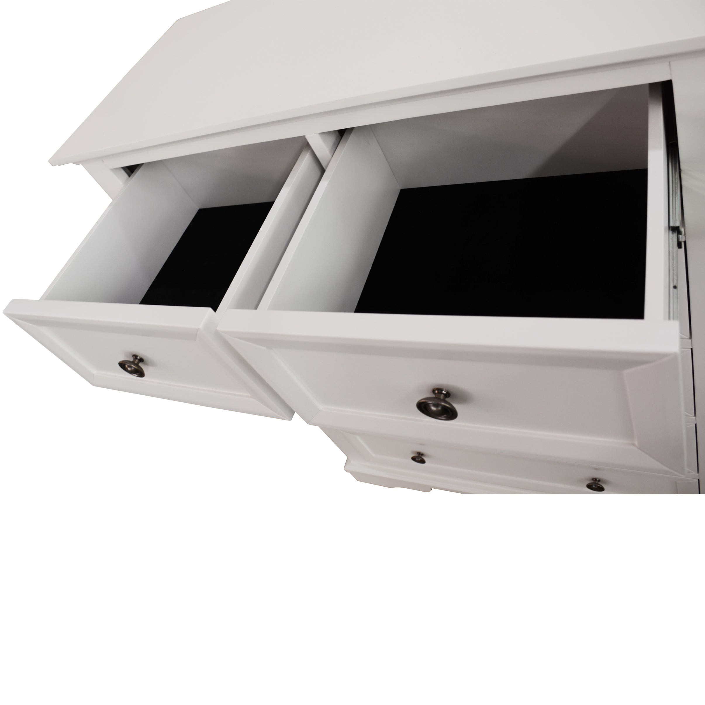 Celosia Tallboy 6 Chest of Drawers Solid Acacia Wood Bed Storage Cabinet - White-Furniture &gt; Bedroom-PEROZ Accessories