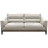 Downy Genuine Leather Sofa 3 Seater Upholstered Lounge Couch - Silver-Furniture > Sofas-PEROZ Accessories