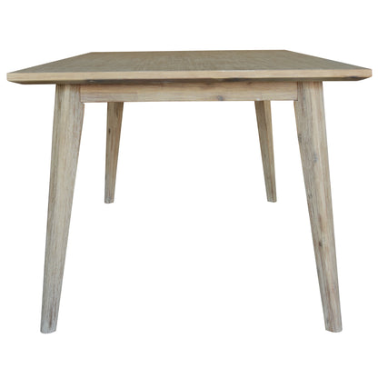 Grevillea Dining Table 210cm Solid Acacia Timber Wood Tropical Furniture - Brown-Furniture &gt; Dining-PEROZ Accessories