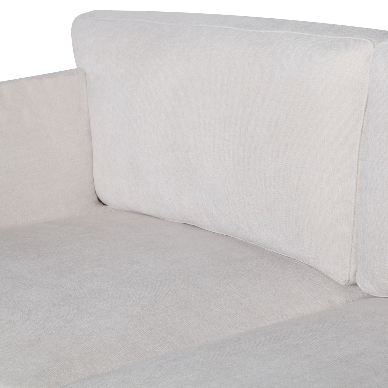 Nooa 2 + 3 Seater Sofa Set Fabric Uplholstered Lounge Couch - Stone-Furniture &gt; Sofas-PEROZ Accessories