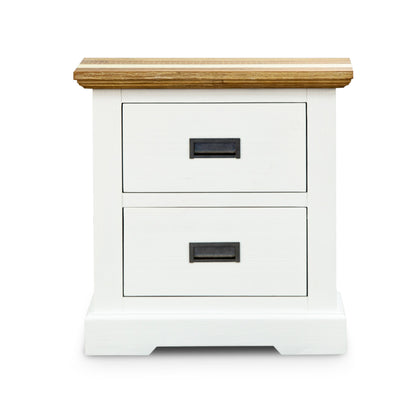 Orville 5pc King Bed Frame Suite Bedside Dresser Furniture Package - Multi Color-Furniture &gt; Bedroom-PEROZ Accessories