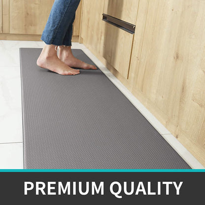150cm Kitchen Anti-Skid Anti Fatigue Pu Leather Floor mat, Kitchen Rug-Home &amp; Garden &gt; Rugs-PEROZ Accessories