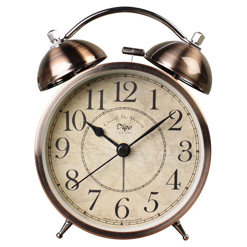 Dual Alarm Clock Twin Bell Alarm Clock, Bedroom Table Desk Alarm Clock Backlight-Home &amp; Garden &gt; Decor-PEROZ Accessories