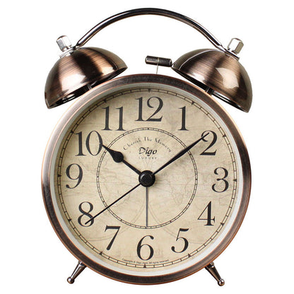 Dual Alarm Clock Twin Bell Alarm Clock, Bedroom Table Desk Alarm Clock Backlight-Home &amp; Garden &gt; Decor-PEROZ Accessories