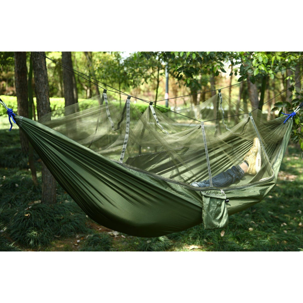 Camping Hammock with Mosquito Net-Hammock-PEROZ Accessories