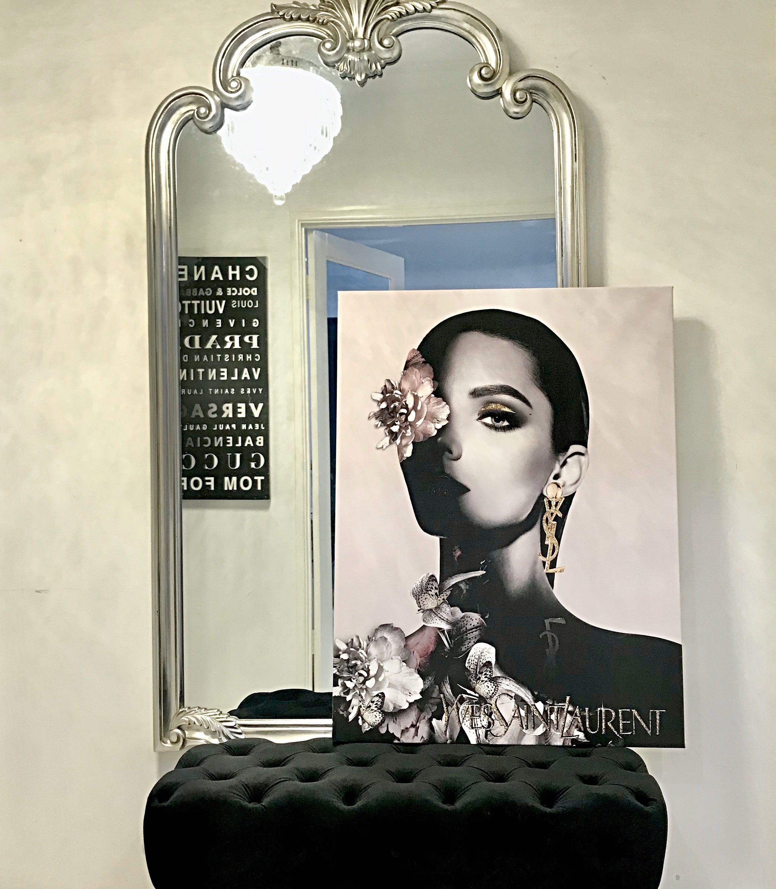 Interior Ave - Saint Fashion - Framed Artwork-Home &amp; Garden &gt; Wall Art-PEROZ Accessories