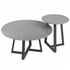 Interior Ave - Broadway Two Tier Stone Coffee Table Set-Furniture > Living Room-PEROZ Accessories