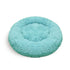 Pet Dog Bedding Warm Plush Round Comfortable Nest Comfy Sleeping kennel Green Large 90cm-Pet Beds-PEROZ Accessories