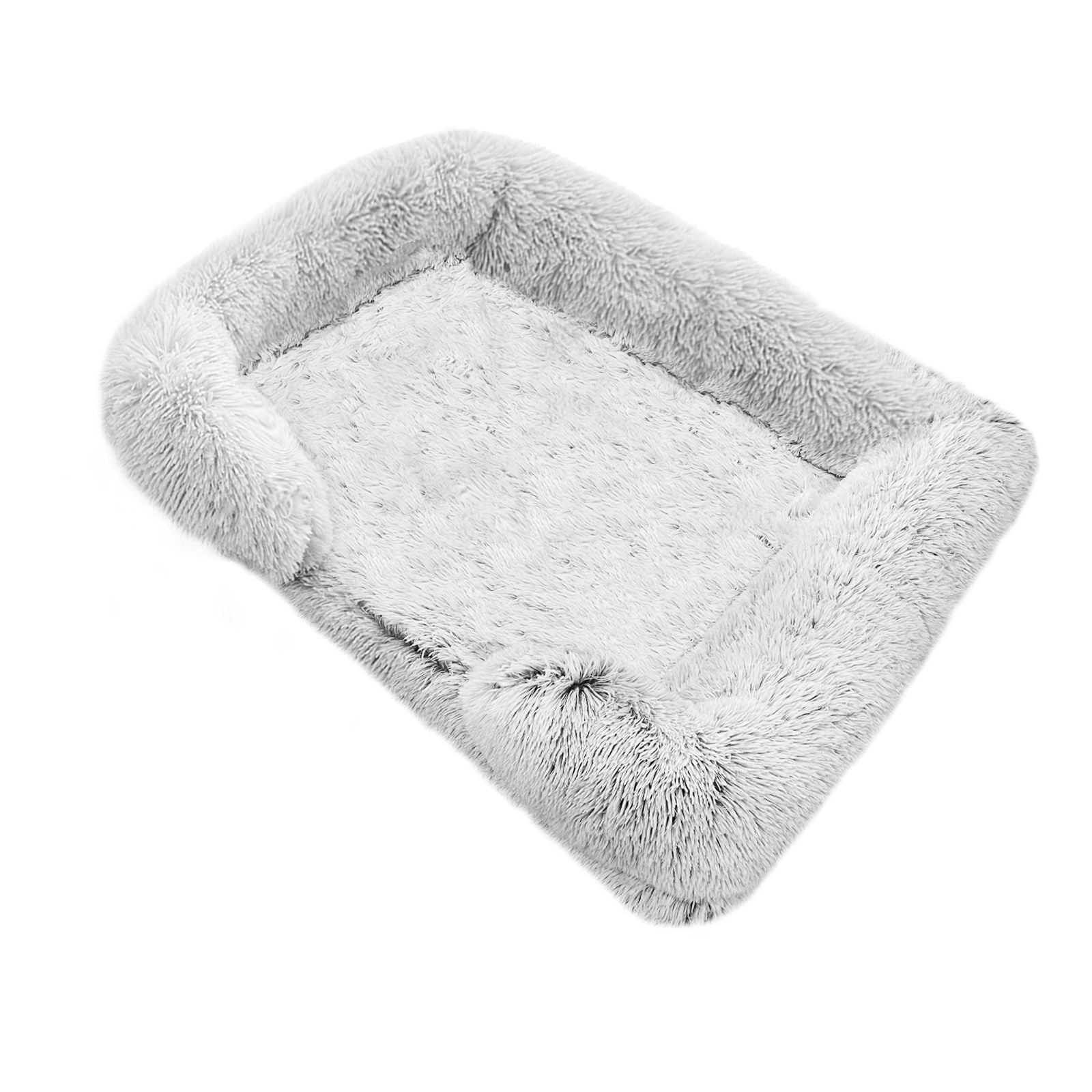Dog Pet Warm Soft Plush Nest Comfy Kennel Sleeping Calming Bed Memory Foam XL-Pet Beds-PEROZ Accessories