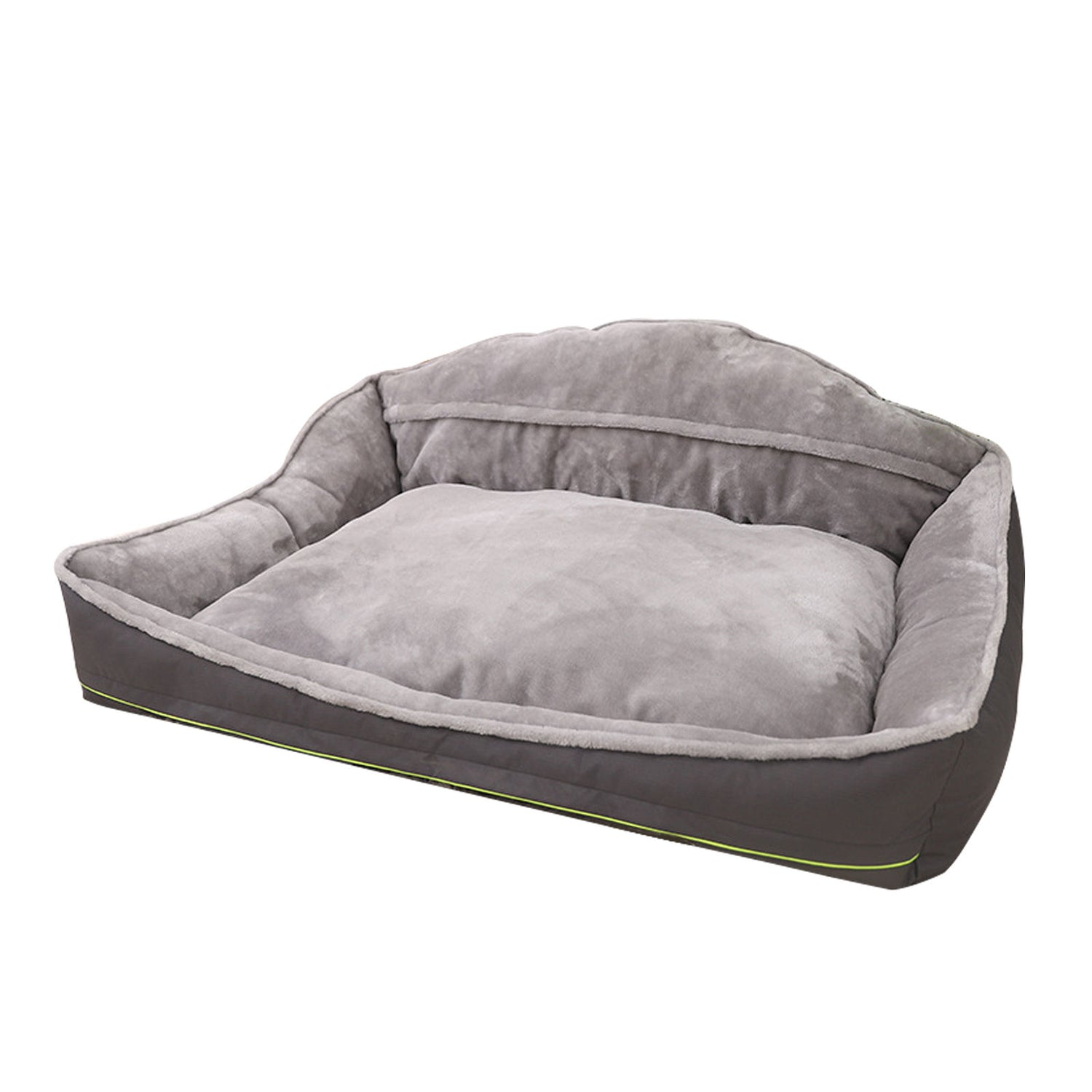 Sofa-Style Dog Bed Waterproof Washable Soft High Back Comfy Sleeping Kennel L-Pet Beds-PEROZ Accessories
