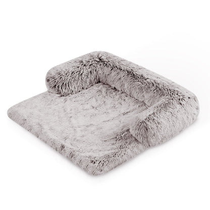 Pet Sofa Bed Dog Calming Sofa Cover Protector Cushion Plush Mat L-Pet Beds-PEROZ Accessories