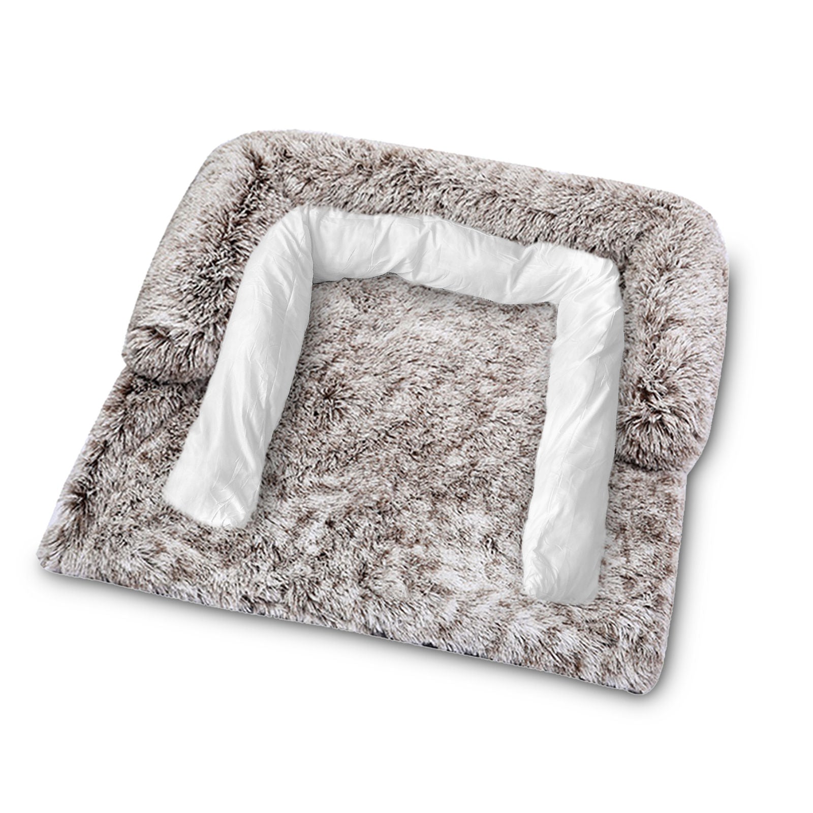 Pet Sofa Bed Dog Calming Sofa Cover Protector Cushion Plush Mat L-Pet Beds-PEROZ Accessories