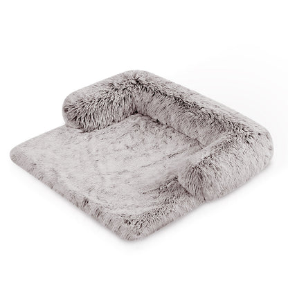 Pet Sofa Bed Dog Calming Sofa Cover Protector Cushion Plush Mat M-Pet Beds-PEROZ Accessories