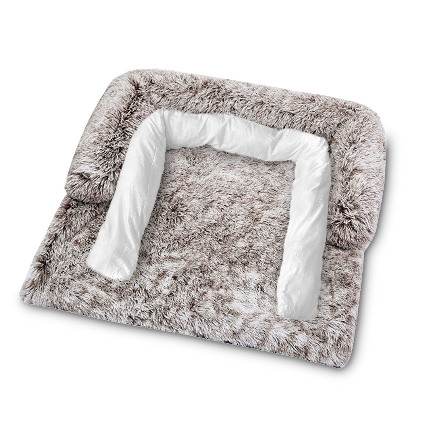 Pet Sofa Bed Dog Calming Sofa Cover Protector Cushion Plush Mat M-Pet Beds-PEROZ Accessories