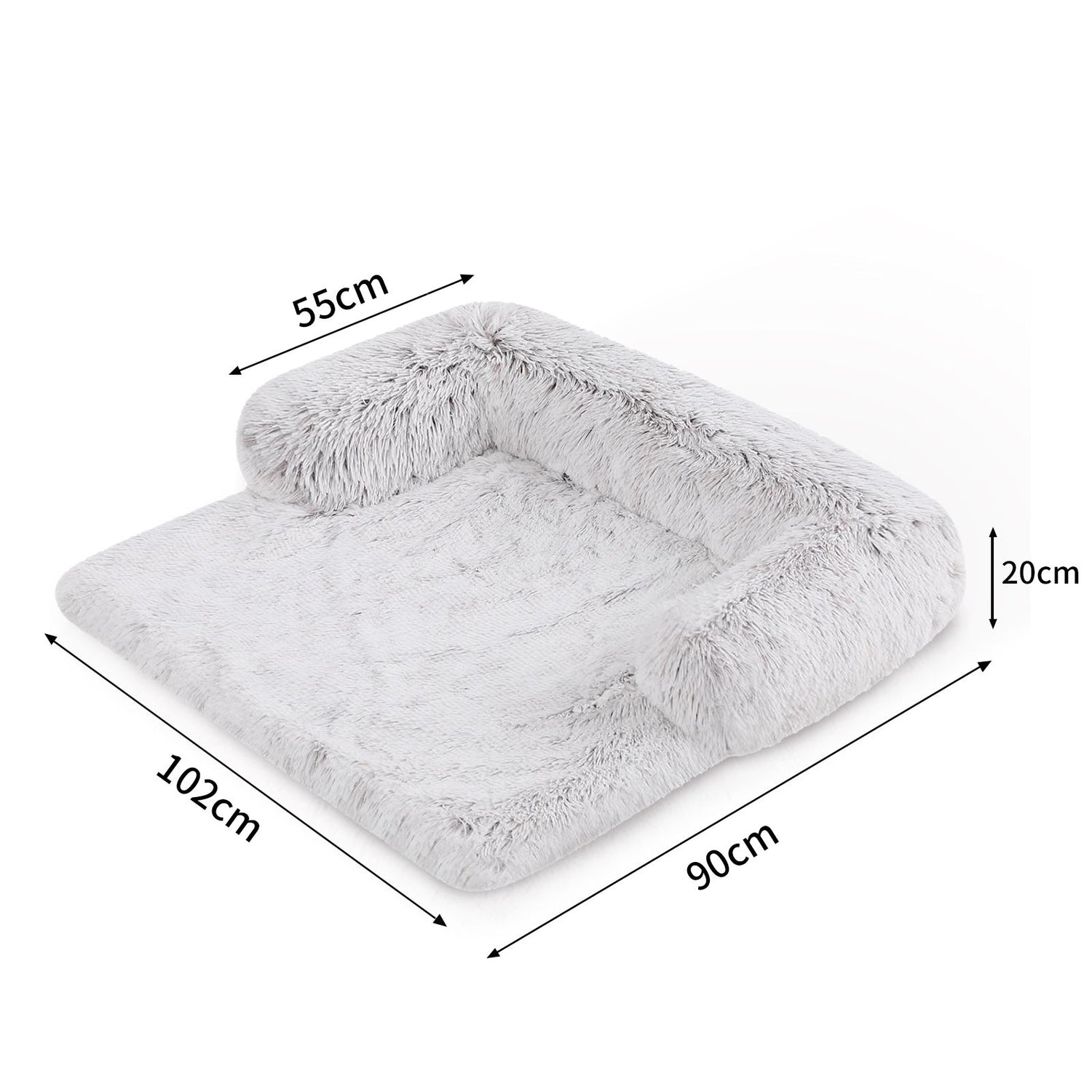 Kids Pet Sofa Bed Dog Cat Calming Waterproof Sofa Cover Protector Slipcovers L-Pet Beds-PEROZ Accessories