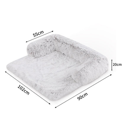 Kids Pet Sofa Bed Dog Cat Calming Waterproof Sofa Cover Protector Slipcovers L-Pet Beds-PEROZ Accessories