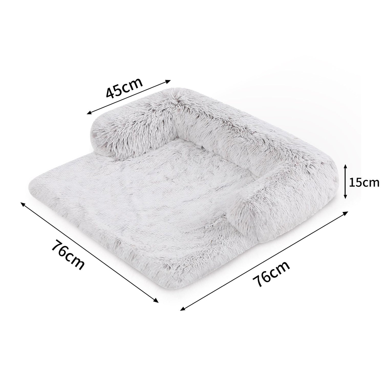 Kids Pet Sofa Bed Dog Cat Calming Waterproof Sofa Cover Protector Slipcovers S-Pet Beds-PEROZ Accessories
