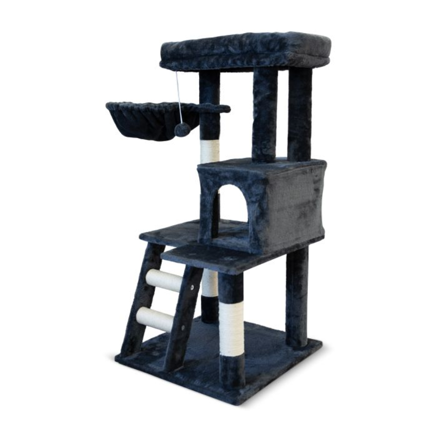 Petwiz 100cm Luna Premium Cat Tree Scratching Post-Pet Care &gt; Cat Supplies-PEROZ Accessories