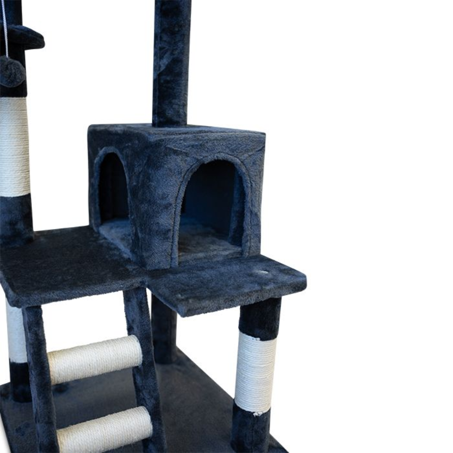 Petwiz 100cm Luna Premium Cat Tree Scratching Post-Pet Care &gt; Cat Supplies-PEROZ Accessories