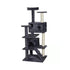 CATIO Chipboard Flannel Cat Scratching Tree - Abstract Deluxe 50x50x127cm-Pet Care > Toys-PEROZ Accessories