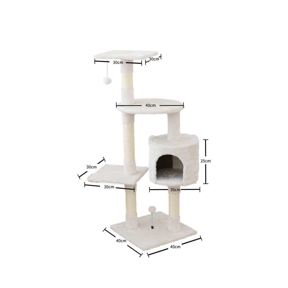 CATIO Tranquility Abode Scratching Post 40x40x119cm-Pet Care &gt; Toys-PEROZ Accessories