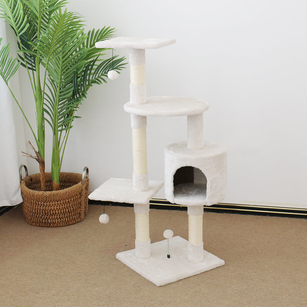 CATIO Tranquility Abode Scratching Post 40x40x119cm-Pet Care &gt; Toys-PEROZ Accessories