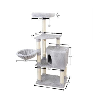CATIO Cat Scratching Tree Supreme Condo 136cm-Pet Care &gt; Toys-PEROZ Accessories