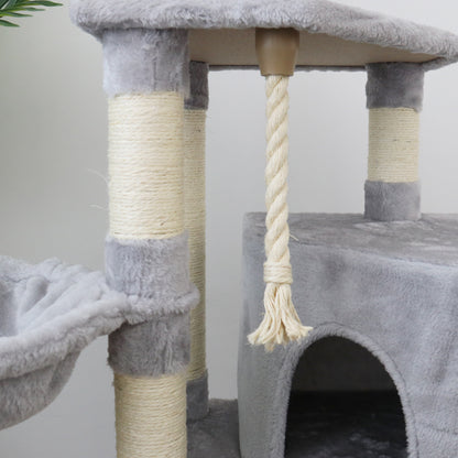 CATIO Cat Scratching Tree Supreme Condo 136cm-Pet Care &gt; Toys-PEROZ Accessories