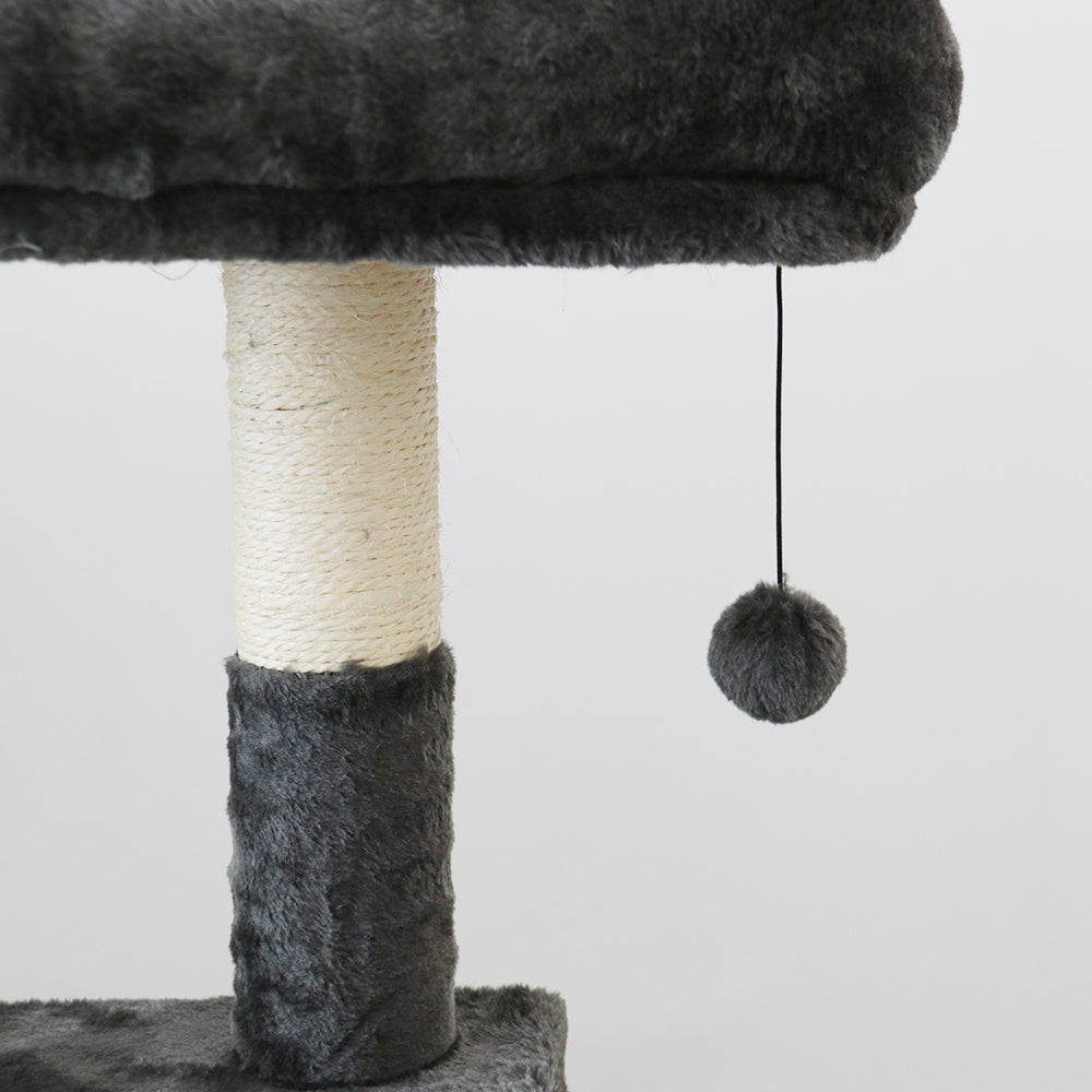 CATIO Chipboard Flannel Cat Scratching Tree - Abode 112cm-Pet Care &gt; Toys-PEROZ Accessories