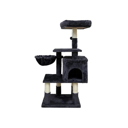 CATIO Chipboard Flannel Cat Scratching Tree - Abode 112cm-Pet Care &gt; Toys-PEROZ Accessories