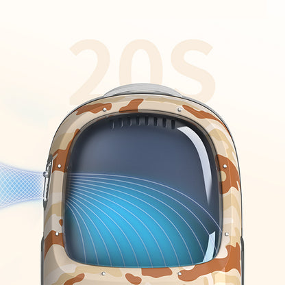 PETKIT Breezy 2 - Smart Cat Backpack - Desert Camon-Pet Care &gt; Cat Supplies-PEROZ Accessories