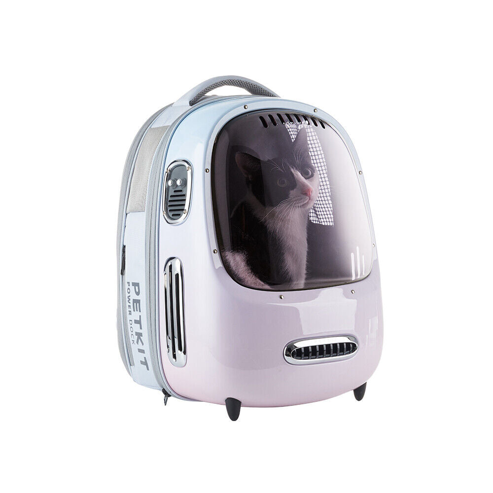 PETKIT Breezy 2 - Smart Cat Backpack - Pink-Pet Care &gt; Cat Supplies-PEROZ Accessories