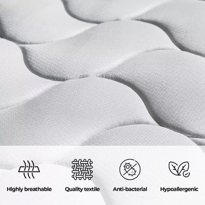 ValueSleeper 3-Zone Orthopaedic Pocket Spring King Single Mattress-Furniture &gt; Mattresses-PEROZ Accessories
